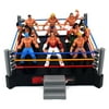 VT Mini Combat Action Wrestling Toy Figure Play Set w/ Ring, 8 Toy Figures