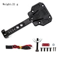 thumbnail image 4 of Yeacher Metal Spare Tire Rack Spare Tire Bracket Wheel With LED Light Replacement for Axial, 4 of 7