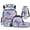 Axolotl Purple, variant on KUIFORTI Axolotl Purple Bookbag with Lunch Box 4Pcs Kids Backpack Set for Elementary Primary Middle School Boys Girls School Bag with Pencil Case Water Bottle Sleeve