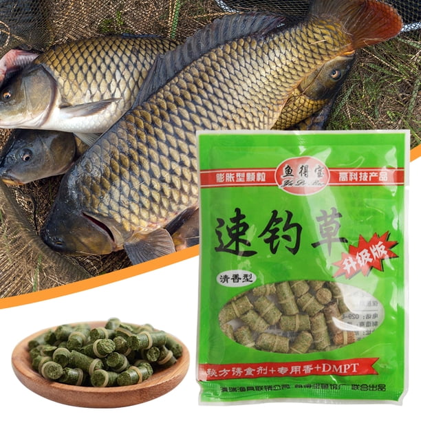 Cebo para carpa herbívora, fórmula de cebo, pellets de partículas de insectos, cebos de gancho, cebo granular, carpintero para pesca