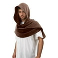 thumbnail image 3 of Hooded Cloak Cape Shawl Wrap Cowl Fair Attire Accessory, 3 of 5