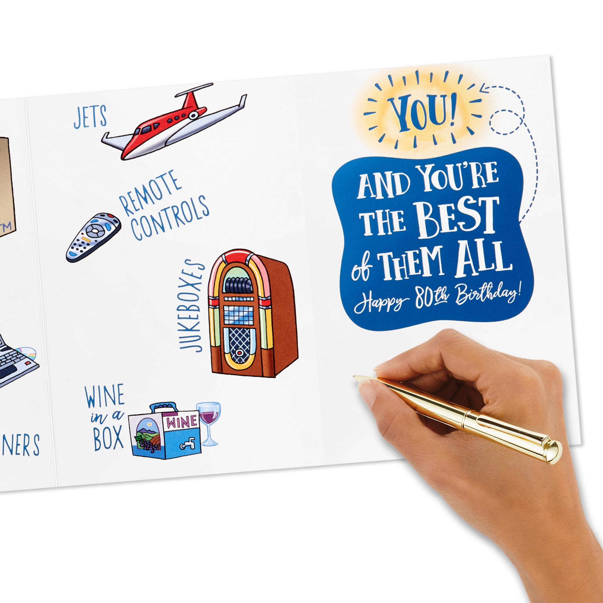 Hallmark Funny 80th Birthday Card (You're the Best of All)