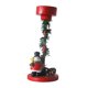 thumbnail image 4 of Portavelas cónico de Navidad, centro de mesa, decoración de fiesta, candelabro de pilar de hierro para Hotel, adorno temático navideño Muñeco de nieve BLESIY Candelero, 4 of 8