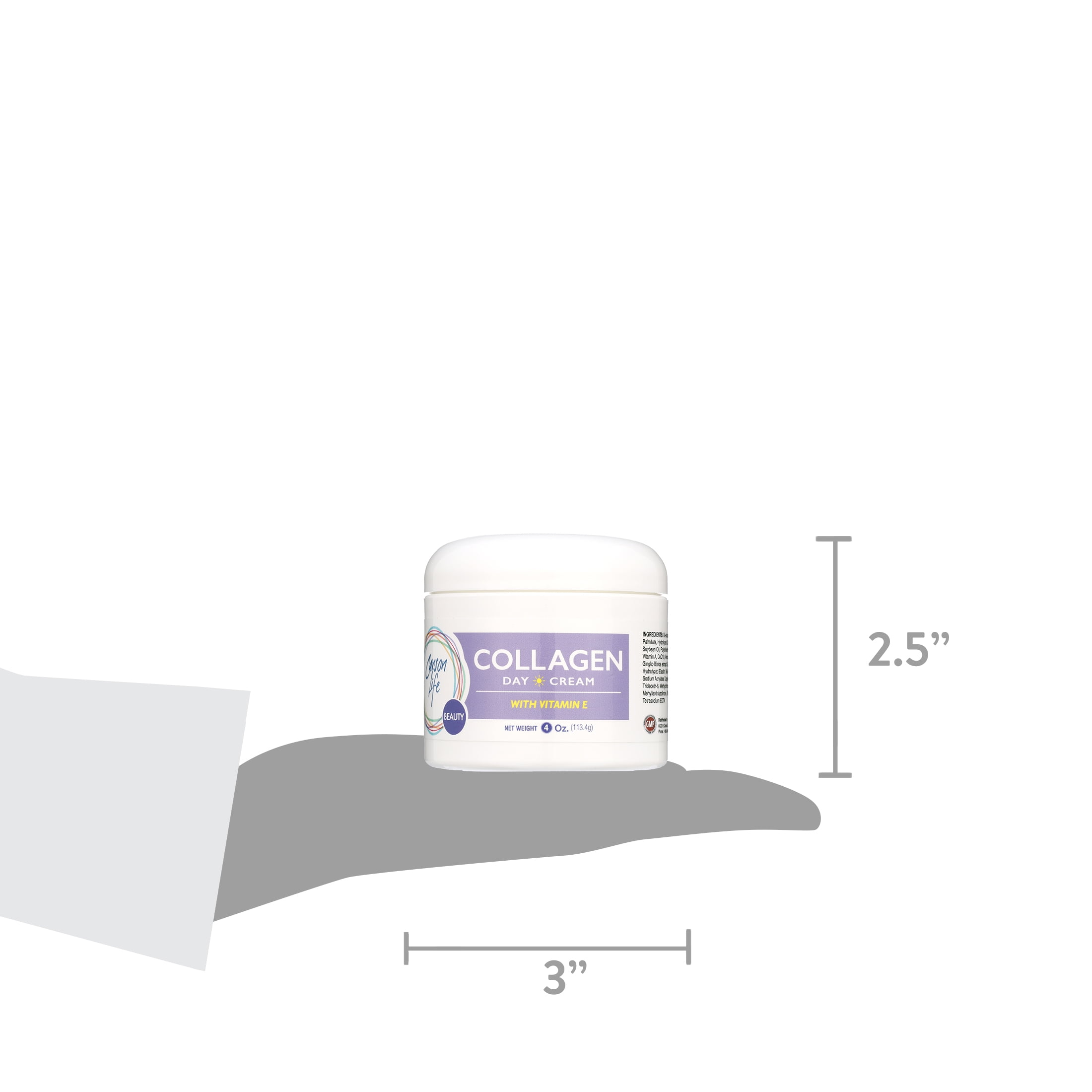 Carson Life Collagen Elastin with Vitamin E Face Cream, 4 Oz