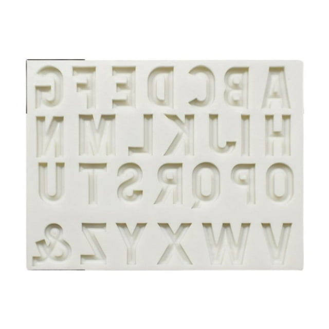JJKBVCLO Alphabet Cake Shaping Product 26 Letters To Choose From Providing The Desired Combination Bringing A Different Experience.