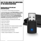 thumbnail image 4 of Adaptador USB 5.0 inalámbrico con audio de baja latencia para auriculares - Plug & Play Compatible con PlayStation 4/5, 4 of 6