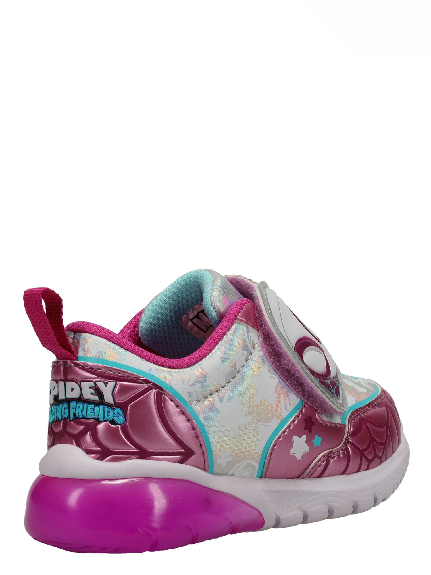 Spidey Toddler Girl Light-Up Sneaker with On/Off Power Button