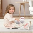 thumbnail image 6 of Interactive Robot Cat Plush Stuffed Lifelike Interactive Cat with Realistic Meow Sounds and Gentle Music for Soothing Comfort(Light Purple,11.8 Inch), 6 of 6