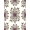 Purple, Pattern 18, variant on ODIKA Vintage Loofah Repeating Petal Lattice Backing Shower Bathtub Refined Stain Resistant Low Profile for Dorm Room, Small Living Apartment