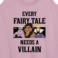 thumbnail image 3 of Disney Villains - Every Fairy Tale Needs A Viillain - Women's Racerback Tank Top, 3 of 5
