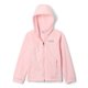 thumbnail image 1 of Campera Columbia Juvenil Benton II con Capucha de Polar, Rosa Satinado, Talle S, 1 of 3