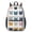Multicolor Cat Head, variant on Multicolor Cat Head White Pattern 17" School Backpacks for Teens,Waterproof Oxford Fabric,S-Shape Padded Straps for School,Travel,Hiking,Camping