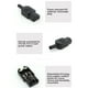 thumbnail image 4 of Moyic Enchufe de cableado de 3 pines, portátil, resistente al calor, 10A, 125-250V, repuesto de conector de alimentación para bicicleta Adaptadores de corriente Femenino, 4 of 6