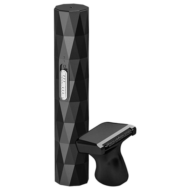 letairis Tondeuse Électrique pour Poils de Nez, Narines, Oreilles, Rasoir Noir Double Tête 1Set