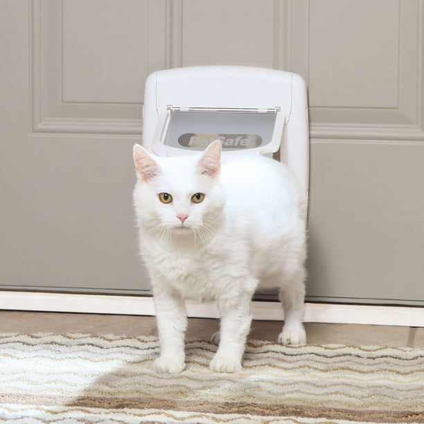 PetSafe Exterior / Interior Cat Door 4Way Locking Pet Door Flap