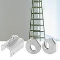 thumbnail image 3 of BRIGHTFUFU 2Pcs Telescopic Ladders Accessories Ladder Feet Parts Aluminum Alloy for Maintenance Professionals, 3 of 8