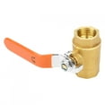 thumbnail image 3 of 1pc DN15 1/2"BSP Brass Pipe Ball Valve Female Thread Ball Valve For Water Oil Gas, 3 of 8