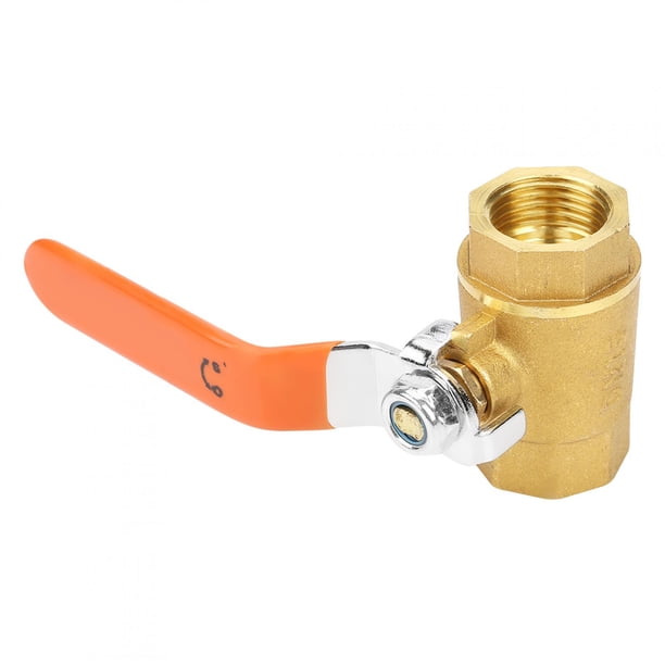 Válvula De Bola De Rosca Hembra De Latón DN15 1or2"BSP, Válvula De Latón Para Agua, Petróleo, Gas, Resistente, Apertura Y Cierre Rápidos, Resistencia Mínima, Confiable,
