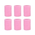 thumbnail image 2 of NIBOLOG 6Pcs Wrist Band Elastic Wrist Sweatbands Sports Fitness Comfortable Flexible Wrist Guard for Outdooor, 2 of 8