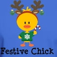 thumbnail image 3 of CafePress - Festive Chick Dark T Shirt - Men's Classic Graphic Cotton T-Shirt, 3 of 4