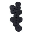 thumbnail image 1 of FUEENIRVA 10 Pcs Feutres Cymbale Tambour Ronds Noirs pour Amateurs de Tambour, 1 of 8
