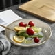 thumbnail image 3 of Bandeja de frutas de gran capacidad, bandeja de aperitivos multicolor para la mesa de centro de la sala de estar, de plástico con asas para facilitar el transporte, perfecta para fiestas,, 3 of 8