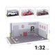 thumbnail image 4 of Modelo de estacionamiento de 3 uds., simulación innovadora de PVC, fácil montaje, juguete de estacionamiento a escala 1:32 para colección de regalos, 4 of 8