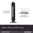 thumbnail image 2 of Módem de cable NETGEAR Nighthawk CM1150V DOCSIS 3.1 con voz, 2 of 6
