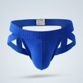 thumbnail image 2 of JUMESGU Men's Jock Strap Athletic Supporter for Men Jockstrap Male Underwear (Blue,XXL), 2 of 3