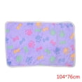 thumbnail image 1 of PetEquip Coral Velvet Pet Dog Cat Rest Sleeping Mat Pad Autumn Winter Warm Keeping Blanket Rug Bone Pattern, 1 of 5