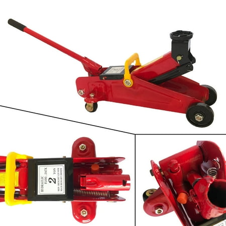 Zimtown Hydraulic Floor Jack Low Profile Car Auto Vehilce 2 Ton Lift Heavy Duty