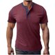 thumbnail image 2 of pstuiky camisetas para hombre, Camiseta de manga corta con cuello en V para hombre, informal, holgada y ventilada ropa de hombre m, 2 of 6