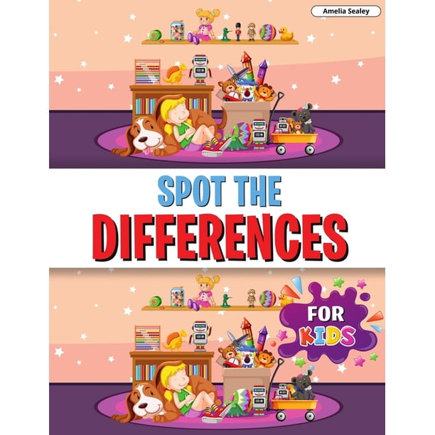 Spot the Differences for Kids : Find the Differences Book for Kids, A ...