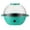 Green, variant on Automatic Stirring Ceramic Nonstick 12-cup Popcorn Maker, Hot Oil Popcorn Machine w/Measuring Cap & Built-in Reversible Serving Bowl, Great for Home Party, ETL Approved, Red