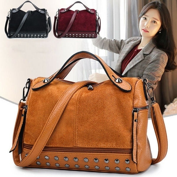 Ladies Designer Shoulder Bag Tote Large Handbag Office Bags PU Leather