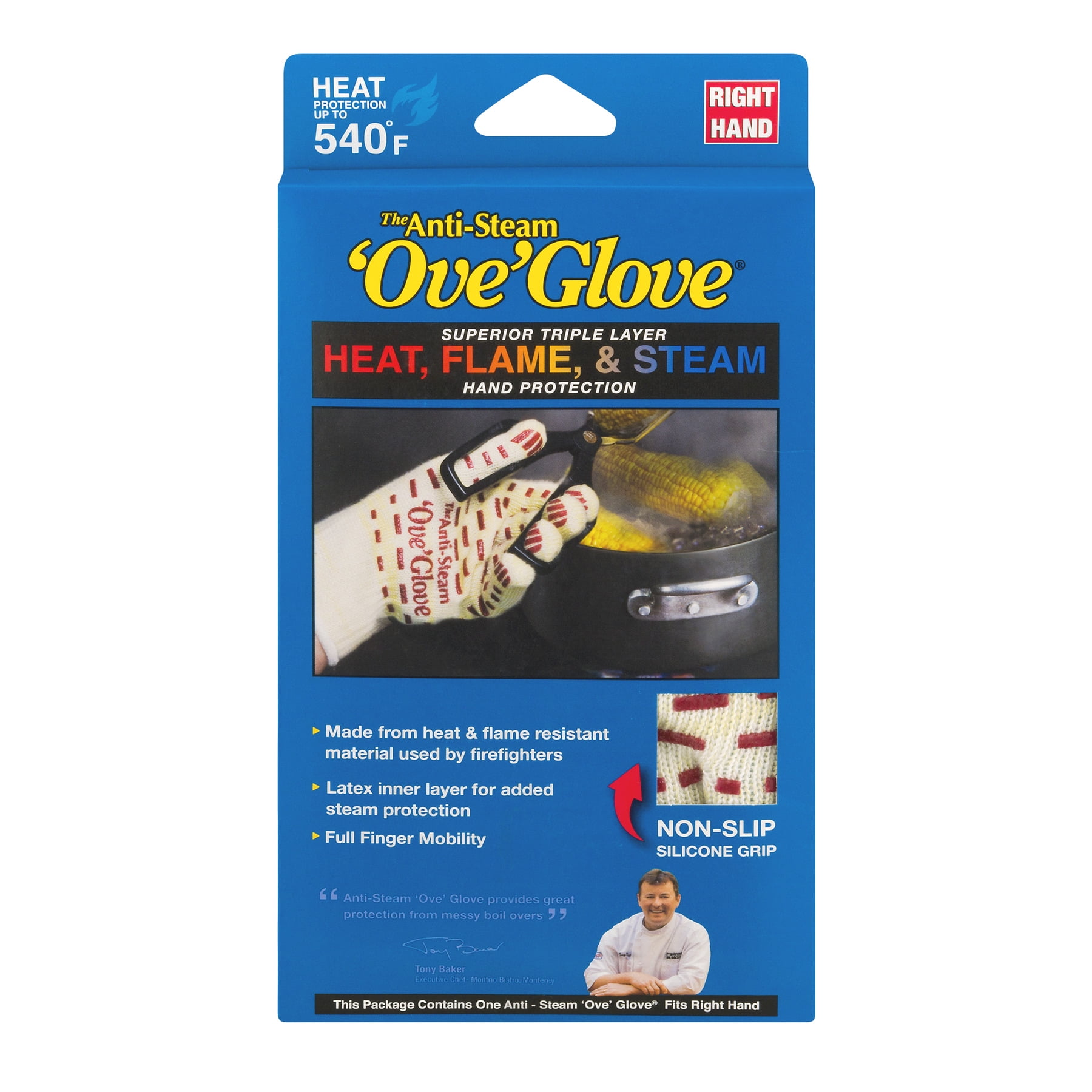 The AntiSteam 'Ove' Glove Hand Protection Right Hand, 1.0 CT Walmart