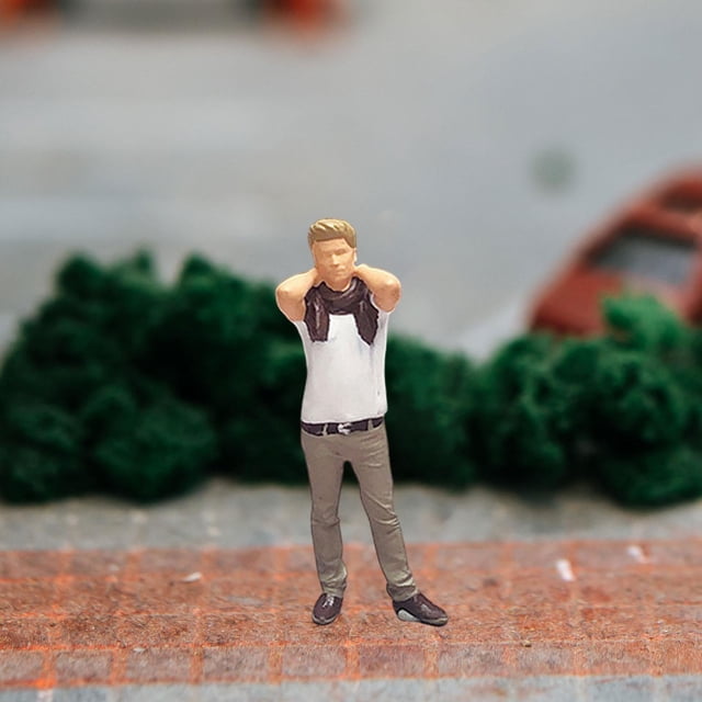 Figuras a Escala 1/64 Perfke Manualidades DIY Micropaisajes Diorama