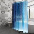 thumbnail image 4 of Tnobhg EVA Waterproof Shower Curtain Transparent Easy to Install Lightweight Comfortable Hands Feel Shower Curtain, 4 of 8