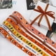thumbnail image 4 of Cinta de Halloween para envolver regalos, cintas naranjas para manualidades, coronas con telaraña, murciélago de calabaza, lazos para el pelo, decoración del hogar de fiesta, 4 of 4