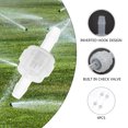 thumbnail image 3 of MasteelfCA 4pcs Inline Check Valves Fuel Oil Water Gas Air One Way Non Return Valves, 3 of 8