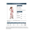 thumbnail image 2 of Women Halloween Dress, Long Sleeve Round Neck Print Slimming Casual Club Party One-Piece Dress, 2 of 2