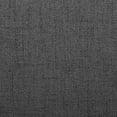 thumbnail image 7 of BELLEZE Erik Accent Chair Tufted Linen with Bolster Pillows, Grey, 7 of 7