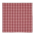 thumbnail image 1 of Design Imports CAMZ10319 Ensemble de Serviettes à Carreaux Rouges Tango - Ensemble de 6, 1 of 1
