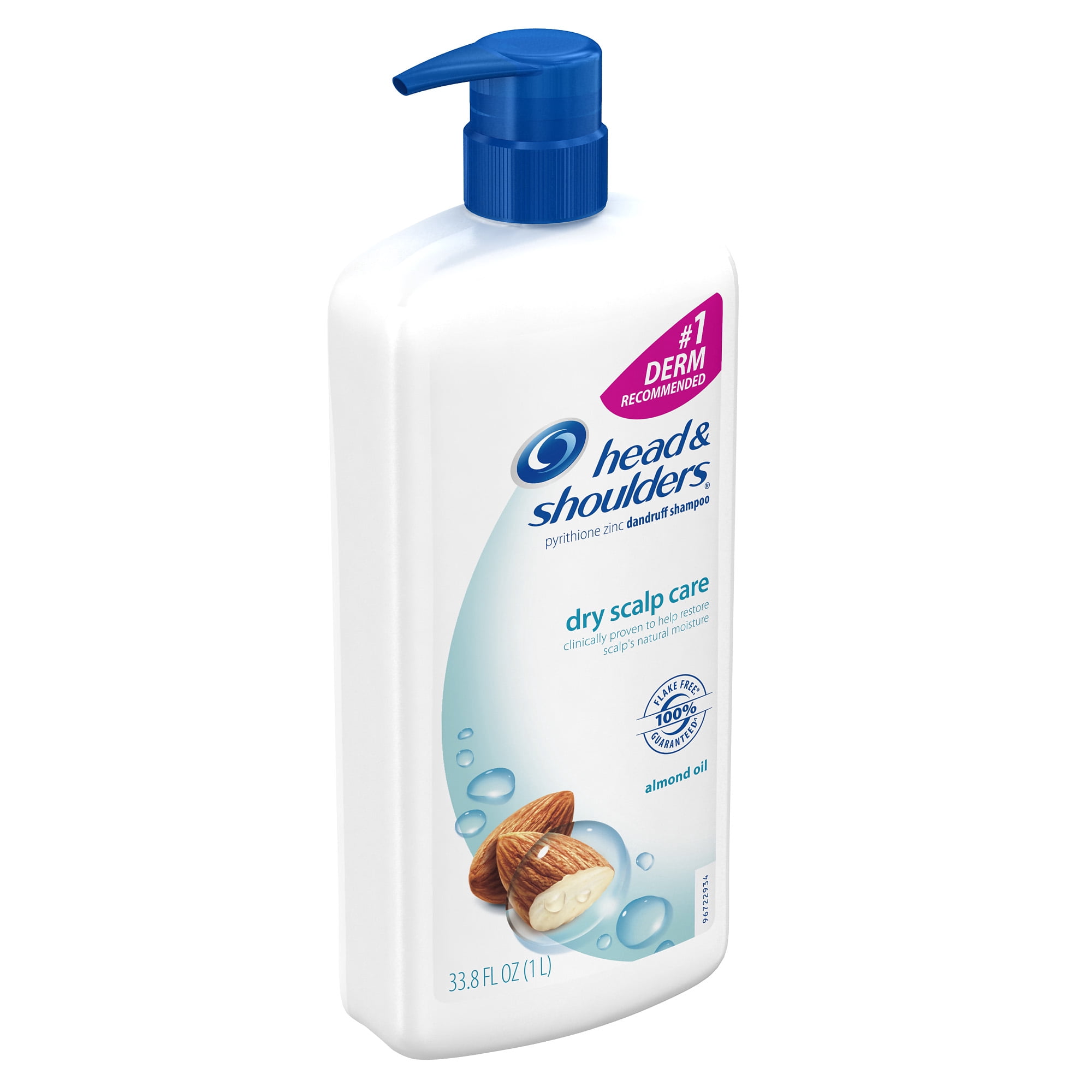 Head and Shoulders Dry Scalp Care with Almond Oil Dandruff Shampoo 33.8 Fl Oz - Dry Scalp Shampoo
