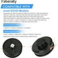 thumbnail image 3 of 21560070 SRM Echomatic Trimmer Bump Head Compatible with Echo 21560050 200095200 10106292 SRM-225 SRM-210 SRM-235 Straight Shaft Trimmers,Weed Eater Bump Head with 0.095" Line, 3 of 7