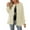 Beige, variant on Womens Open Front Cardigan Women's Casual Loose Long Sleeve Solid Color Drawstring Belted Knit Cardigan Sweater Comfortable Stylish Outerwear,Black