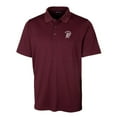 thumbnail image 2 of Men's Cutter & Buck Burgundy Mississippi State Bulldogs Forge Stretch Polo, 2 of 3