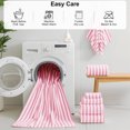 thumbnail image 6 of Jessy Home 6 Piece Peach Pink Powder Bath Towel Set for Bathroom-2 Bath Towels,2 Hand Towels,2 Washcloths Soft and Plush Highly Absorbent Towel for Hotel & Spa, 6 of 6
