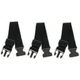 3pcs Utility Straps with Quick Release Buckle TieDown Straps Heavy