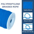 thumbnail image 3 of 1/16 Inch Polypropylene Rope Braided Ropes, 328ft Nylon Rope Navy Blue, 3 of 6